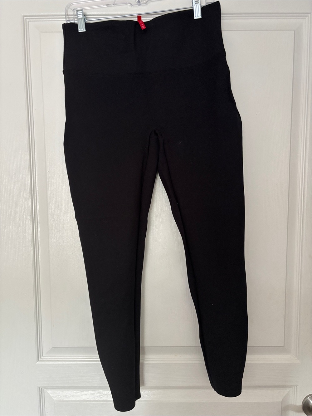 SPANX Black High-Waist Leggings. Slimming Fabric NWOT